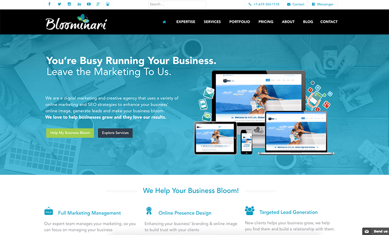 june 10 New bloominari website