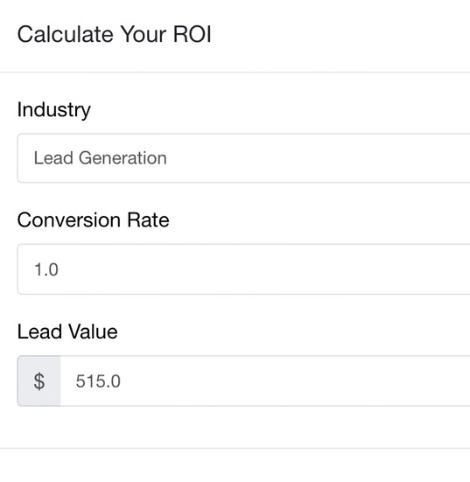 Return of Investment