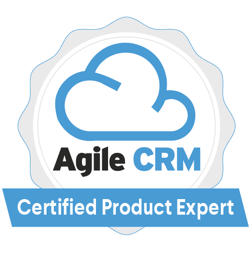Official Agile CRM Certified Partner Badge 