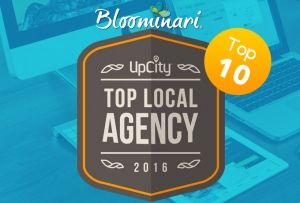 Top Web Designers in San Diego Award, Bloominari